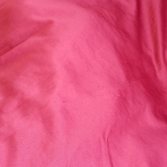 Set of 2 Standard Bohemian / Old Hollywood Glam Red Satin Pillow Shams - Picture 10 of 13